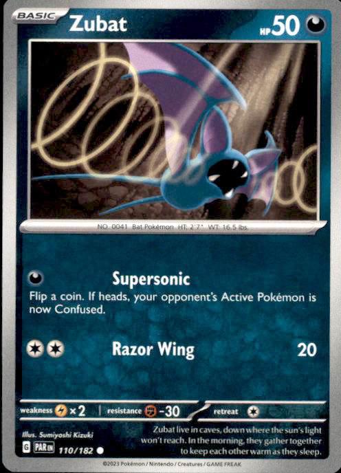 SV04: Paradox Rift- #110/182 Zubat