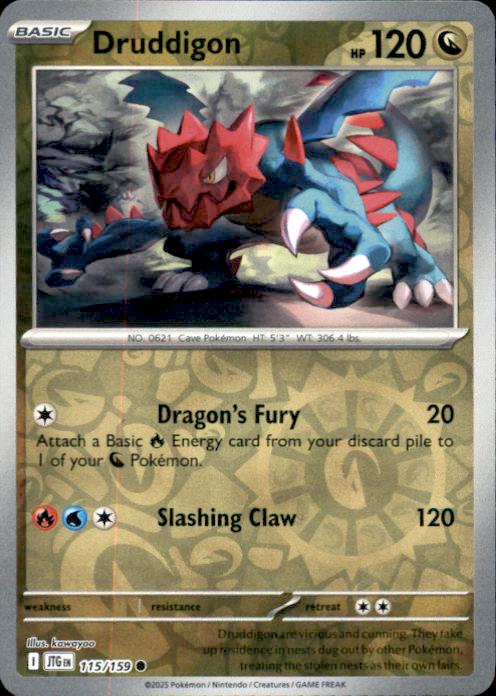 SV09: Journey Together SV09: Journey Together #115/159 Druddigon