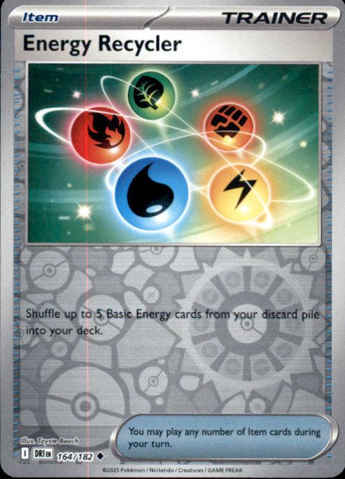 SV10: Destined Rivals- #164/182 Energy Recycler