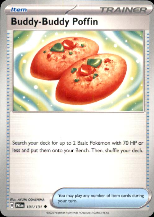 SV: Prismatic Evolutions- #101/131 Buddy-Buddy Poffin