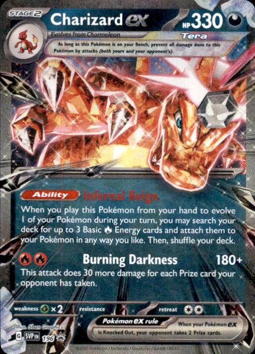 SV: Scarlet & Violet Promo Cards- #196 Charizard ex -196