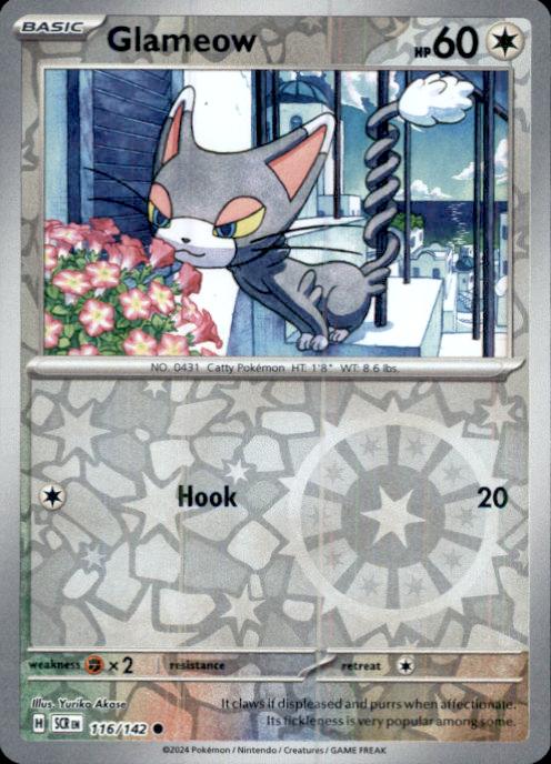 SV07: Stellar Crown- #116/142 Glameow