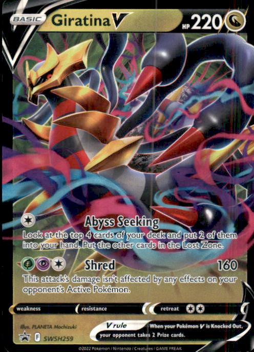 SWSH: Sword & Shield Promo Cards- #SWSH259 Giratina V