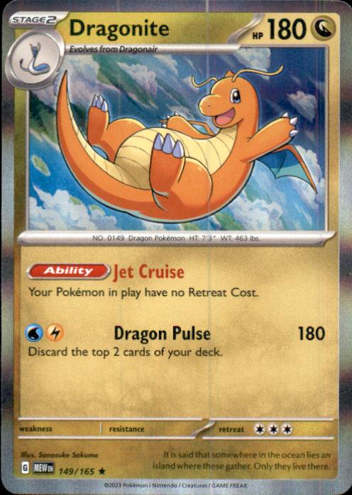 SV: Scarlet & Violet 151- #149/165 Dragonite