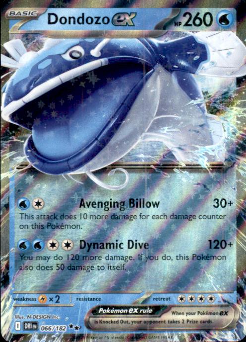 SV10: Destined Rivals- #066/182 Dondozo ex