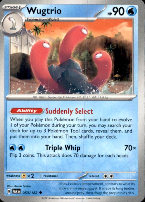 SV04: Paradox Rift- #053/182 Wugtrio