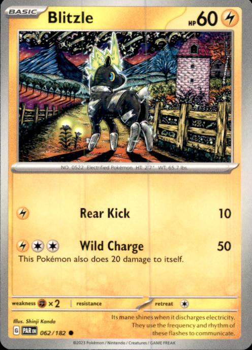 SV04: Paradox Rift- #062/182 Blitzle