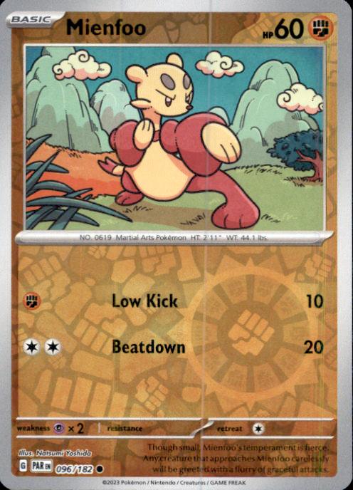 SV04: Paradox Rift- #096/182 Mienfoo