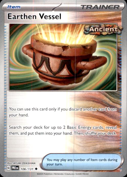 SV: Prismatic Evolutions- #106/131 Earthen Vessel