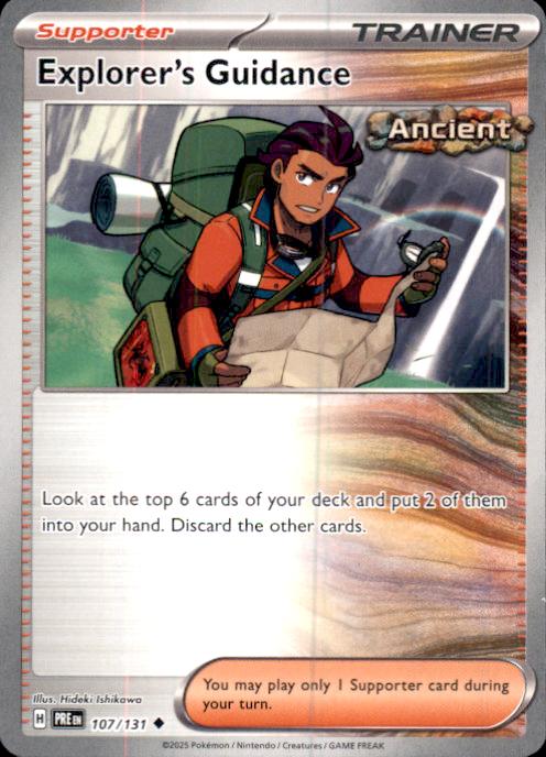 SV: Prismatic Evolutions- #107/131 Explorer's Guidance