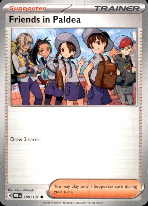 SV: Prismatic Evolutions- #109/131 Friends in Paldea