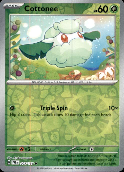 SV: Prismatic Evolutions- #007/131 Cottonee