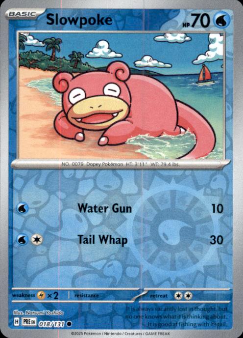 SV: Prismatic Evolutions- #018/131 Slowpoke