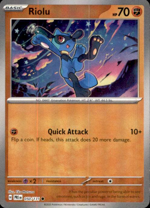 SV: Prismatic Evolutions- #050/131 Riolu