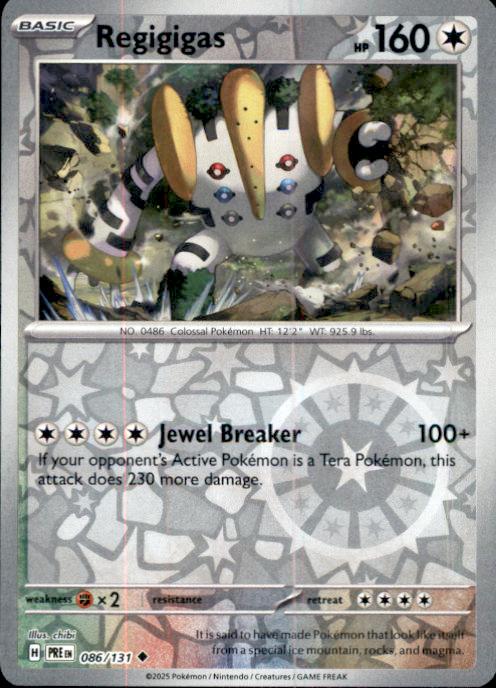 SV: Prismatic Evolutions- #086/131 Regigigas