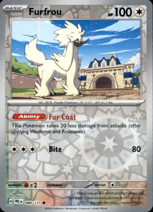 SV: Prismatic Evolutions- #088/131 Furfrou