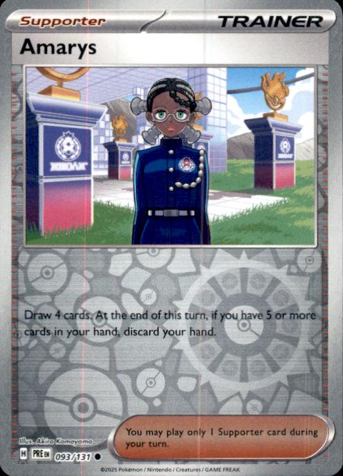 SV: Prismatic Evolutions- #093/131 Amarys