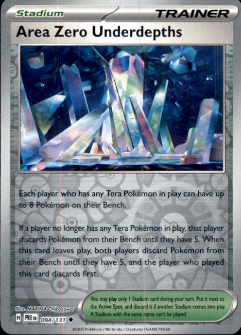 SV: Prismatic Evolutions- #094/131 Area Zero Underdepths