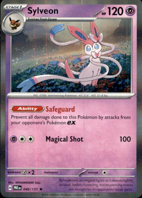 SV: Prismatic Evolutions- #040/131 Sylveon