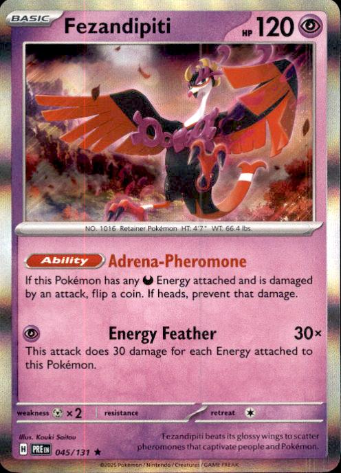 SV: Prismatic Evolutions- #045/131 Fezandipiti