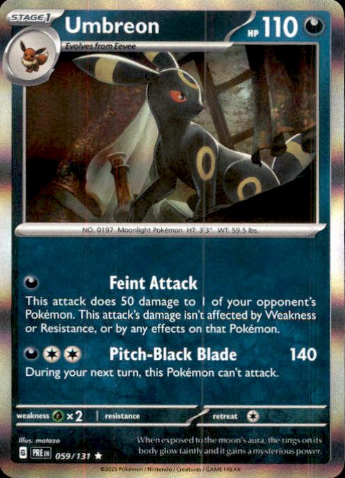 SV: Prismatic Evolutions- #059/131 Umbreon