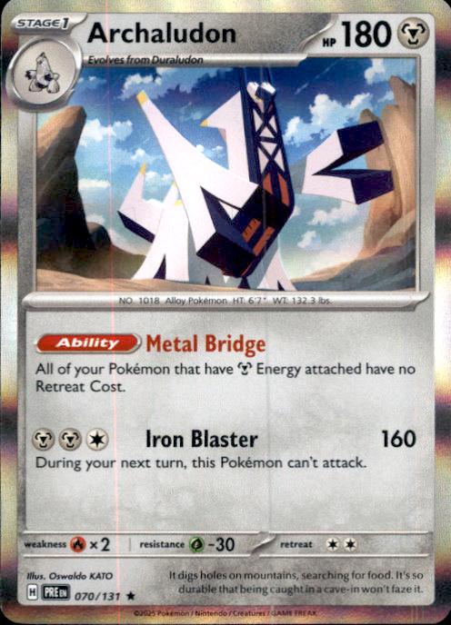 SV: Prismatic Evolutions- #070/131 Archaludon