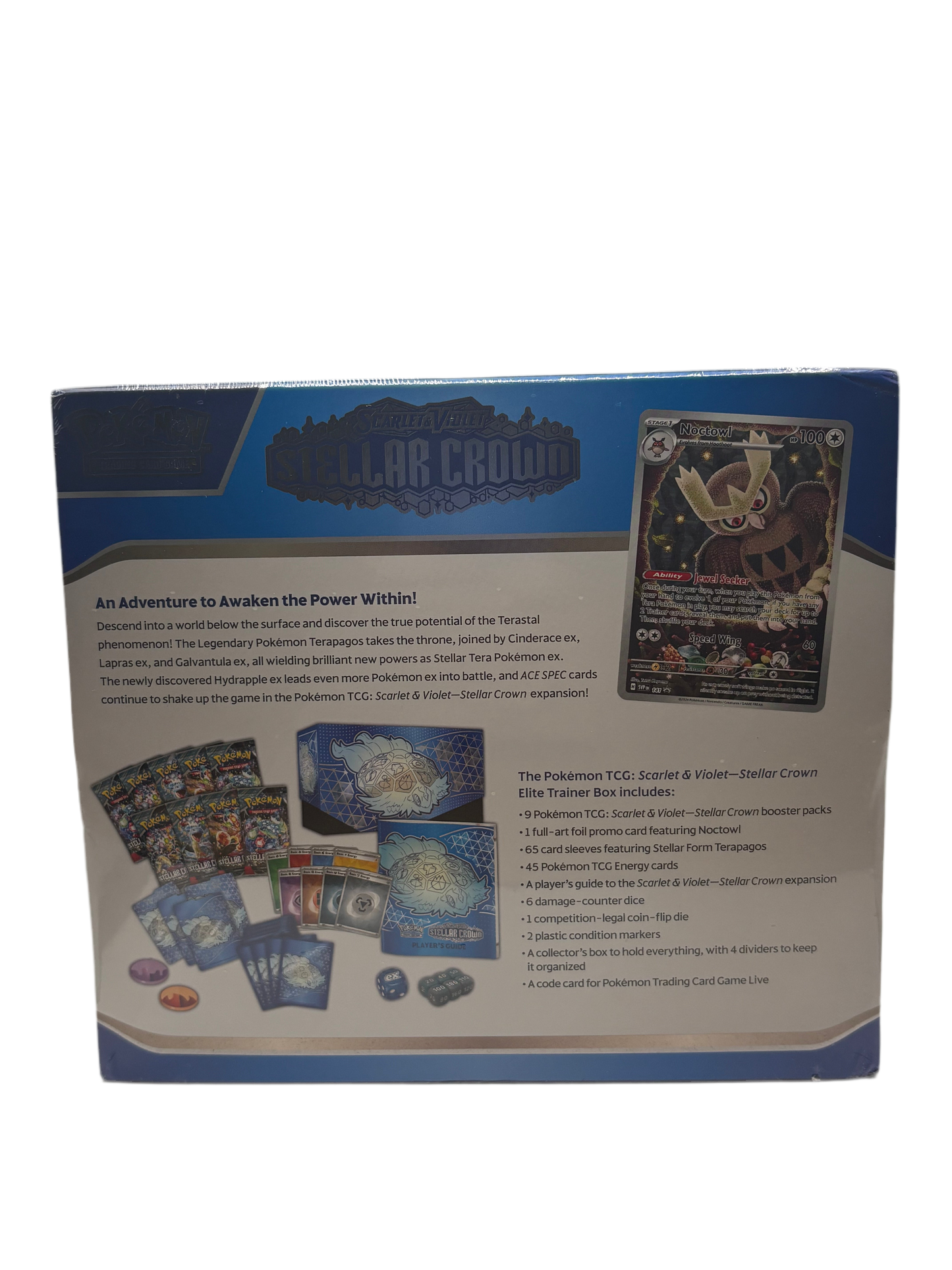 Pokémon TCG: Stellar Crown Elite Trainer Box (ETB)