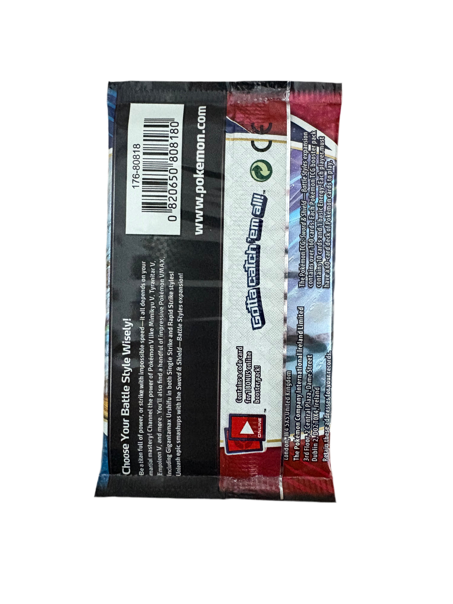 Pokémon TCG: Sword & Shield – Battle Styles Booster Pack