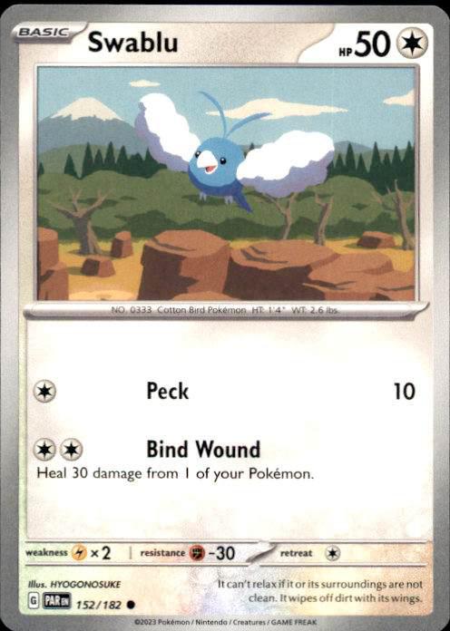 SV04: Paradox Rift- #152/182 Swablu