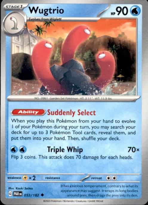 SV04: Paradox Rift- #053/182 Wugtrio
