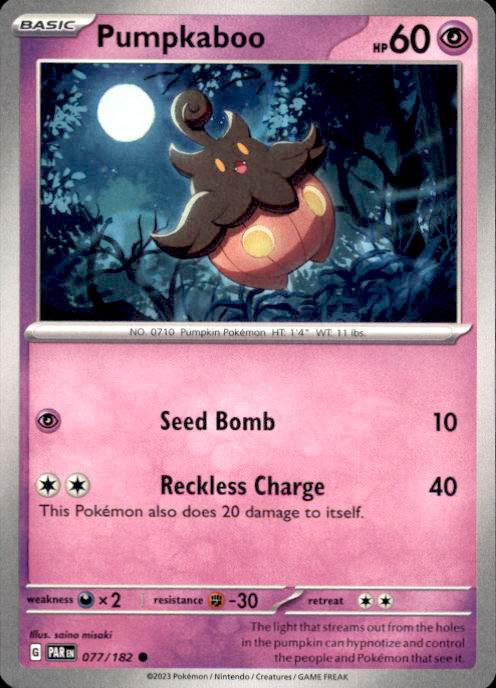 SV04: Paradox Rift- #077/182 Pumpkaboo