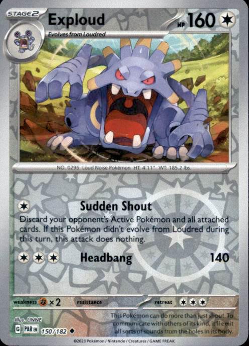 SV04: Paradox Rift- #150/182 Exploud