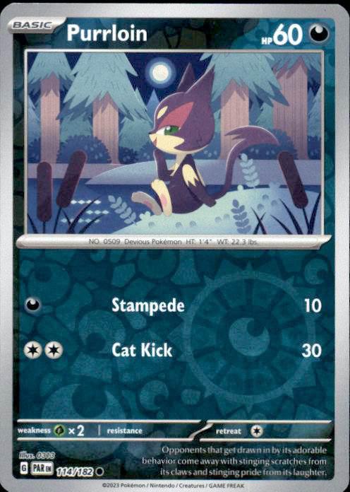 SV04: Paradox Rift- #114/182 Purrloin
