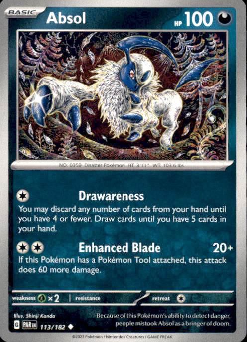 SV04: Paradox Rift- #113/182 Absol