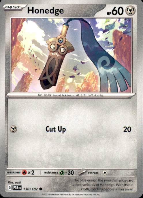 SV04: Paradox Rift- #130/182 Honedge