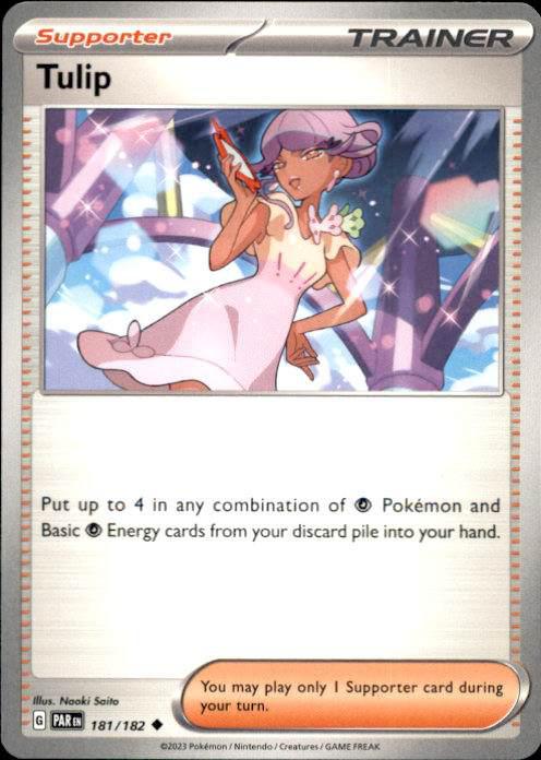 Prize Pack Series Cards- #181/182 Tulip