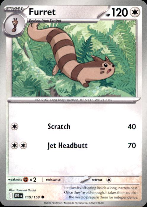 SV09: Journey Together Furret #119/159