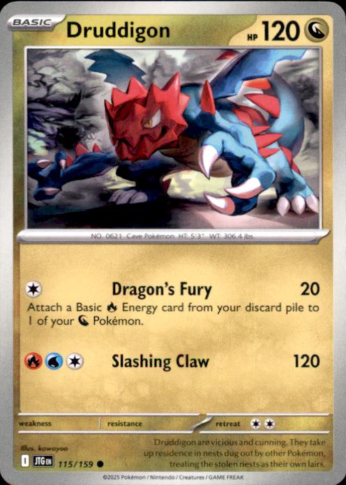 SV09: Journey Together Druddigon #115/159