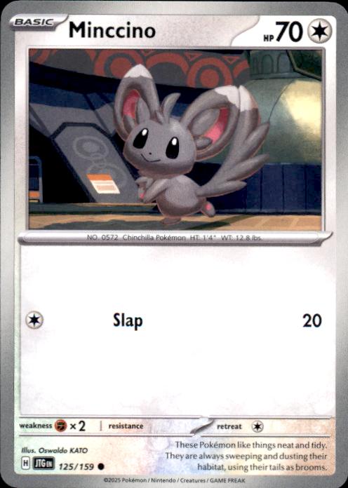 SV09: Journey Together Minccino #125/159