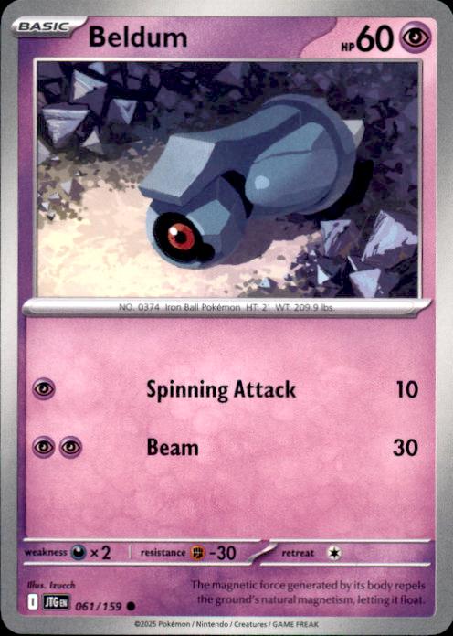SV09: Journey Together Beldum #061/159