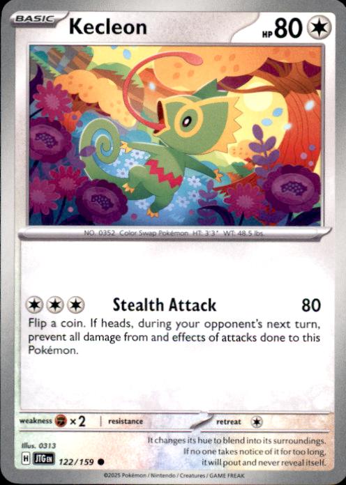 SV09: Journey Together Kecleon #122/159
