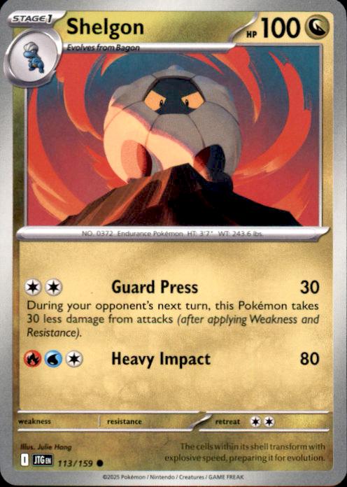 SV09: Journey Together Shelgon #113/159