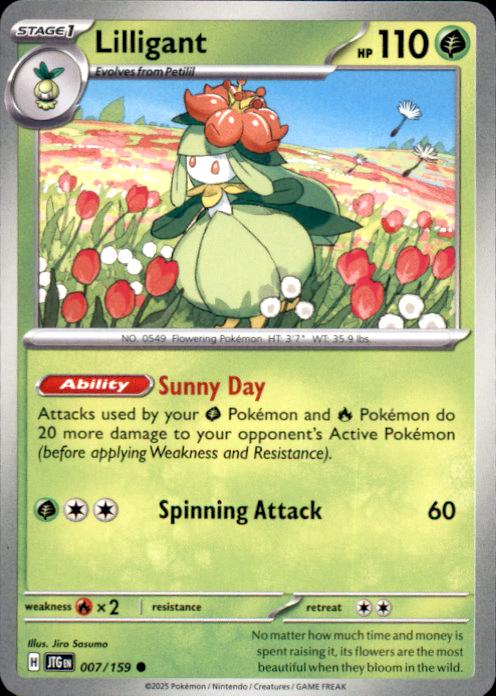SV09: Journey Together Lilligant #007/159