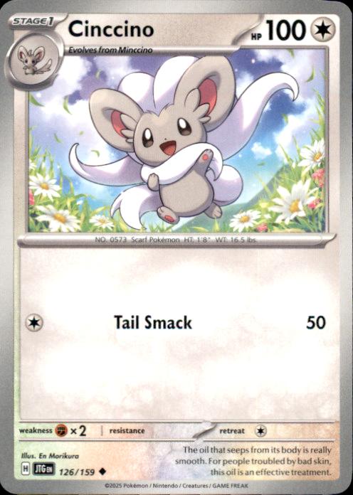 SV09: Journey Together Cinccino #126/159