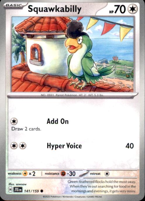 SV09: Journey Together Squawkabilly #141/159