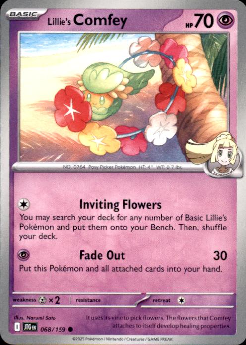 SV09: Journey Together Lillie's Comfey #068/159