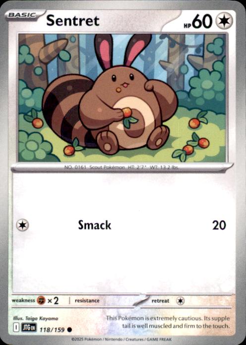 SV09: Journey Together Sentret #118/159