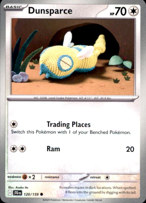 SV09: Journey Together Dunsparce #120/159