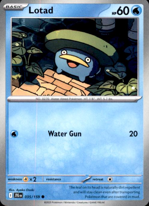 SV09: Journey Together Lotad #035/159