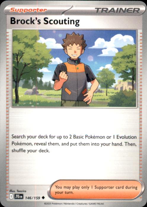 SV09: Journey Together Brock's Scouting #146/159